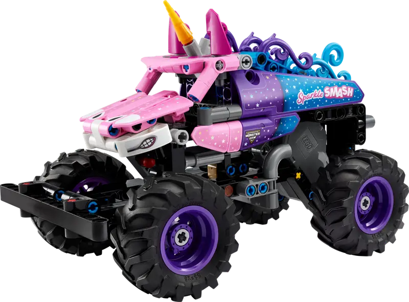 LEGO 42220 Monster Jam™ Sparkle Smash™ z napędem typu pull-back