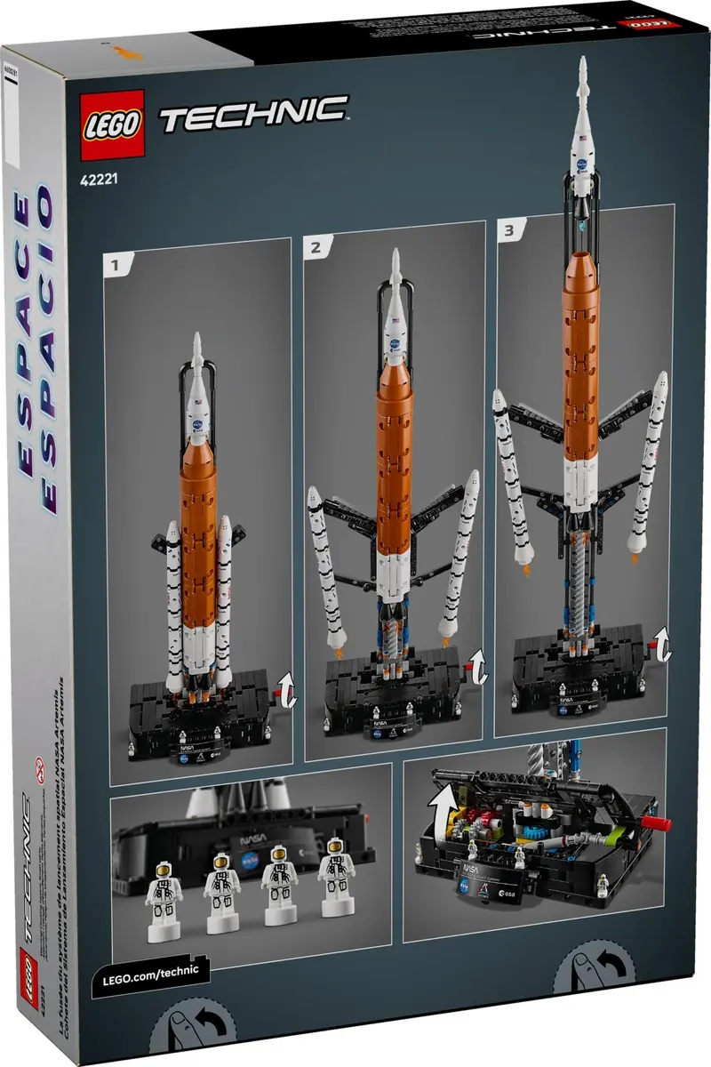 LEGO 42221 Rakieta SLS NASA Artemis zdjęcie 2