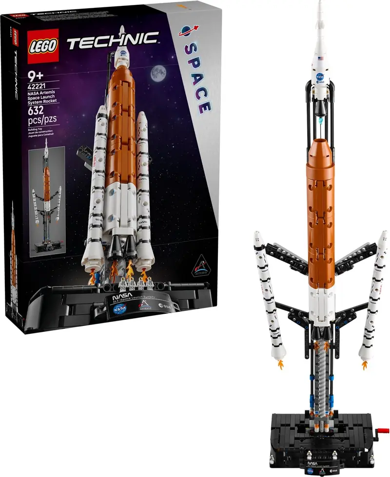 LEGO 42221 Rakieta SLS NASA Artemis zdjęcie 3