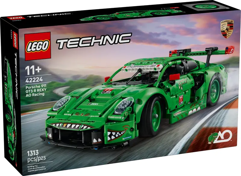 LEGO 42224 Samochód Porsche 911 GT3 R REXY AO Racing zdjęcie 2