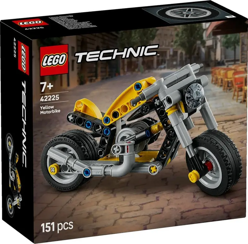 LEGO 42225 Żółty motocykl zdjęcie 2