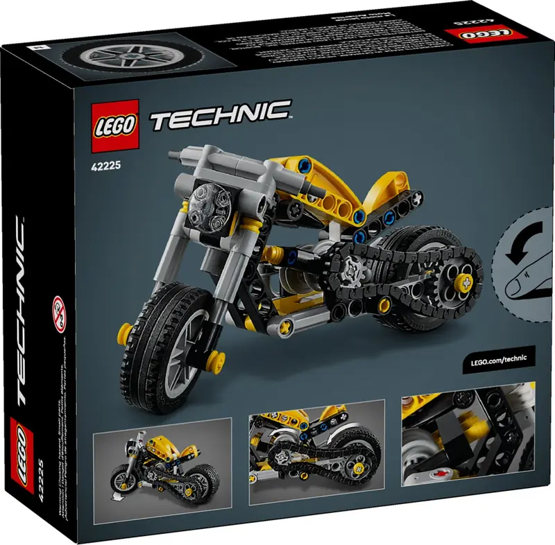 LEGO 42225 Żółty motocykl zdjęcie 3