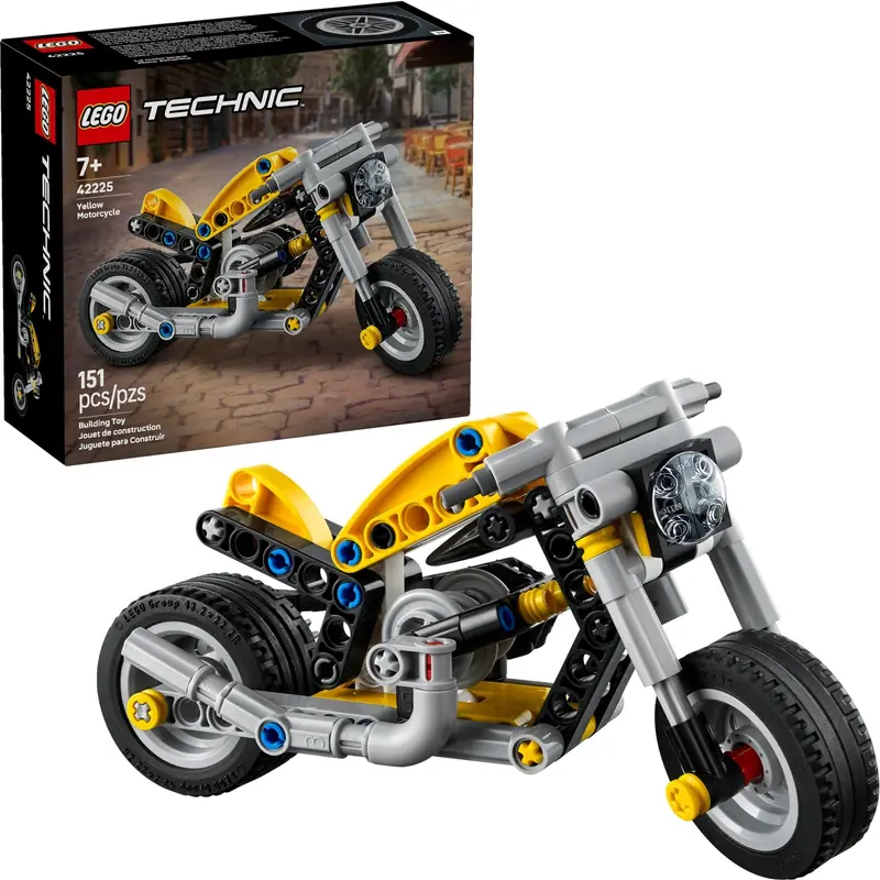 LEGO 42225 Żółty motocykl zdjęcie 4
