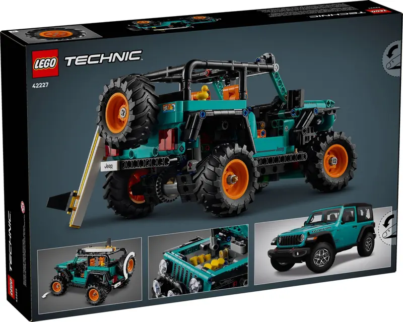 LEGO 42227 SUV Jeep Wrangler Rubicon zdjęcie 7