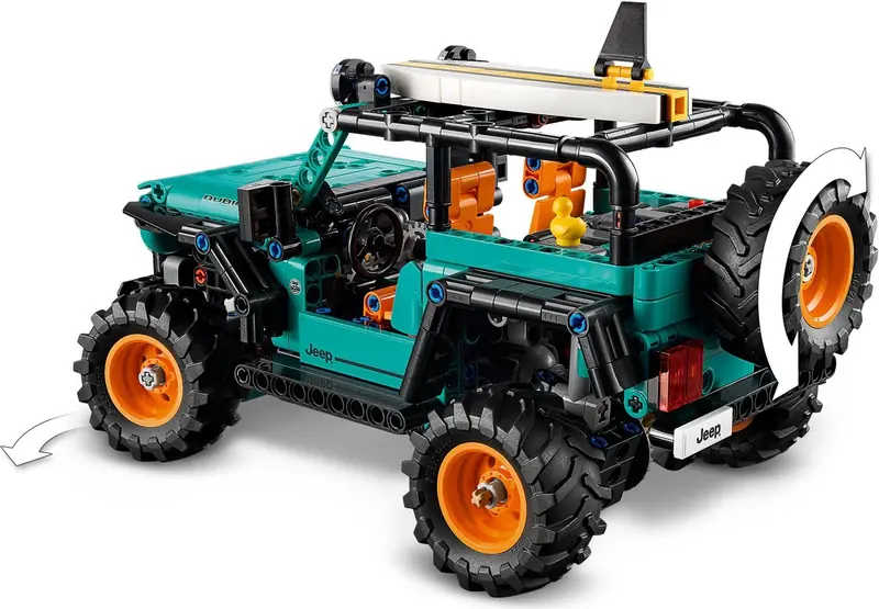 LEGO 42227 SUV Jeep Wrangler Rubicon zdjęcie 6