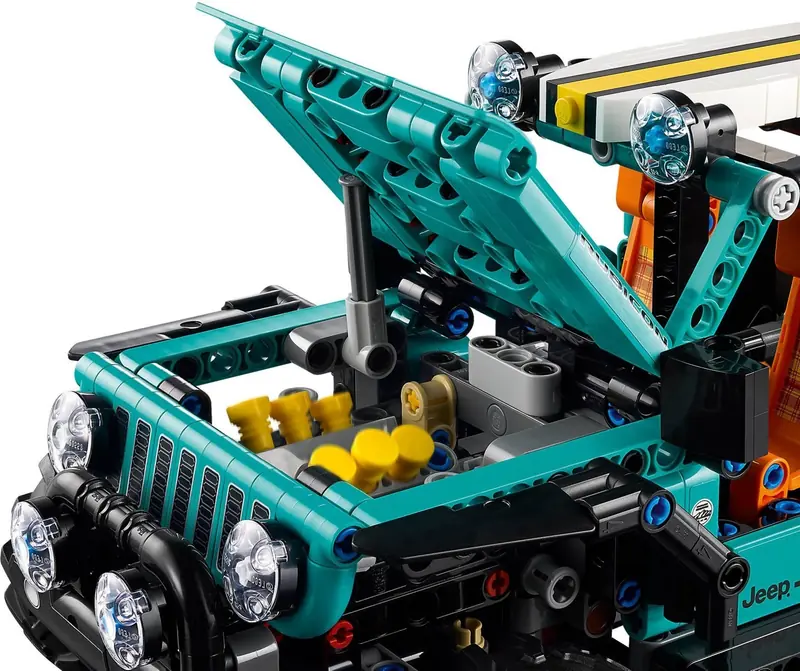 LEGO 42227 SUV Jeep Wrangler Rubicon zdjęcie 8