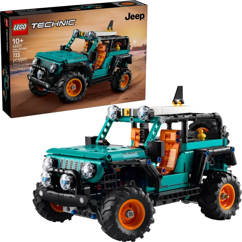 LEGO 42227 SUV Jeep Wrangler Rubicon zdjęcie 2