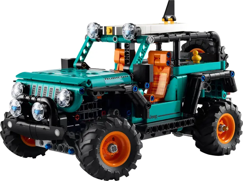 LEGO 42227 SUV Jeep Wrangler Rubicon zdjęcie 3