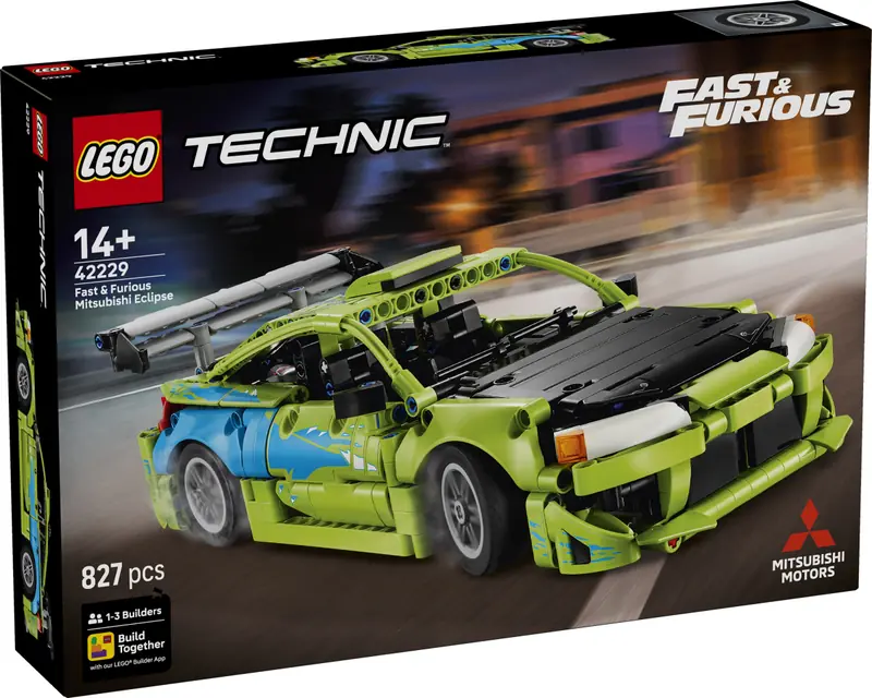LEGO 42229 Samochód Fast and Furious Mitsubishi Eclipse zdjęcie 2