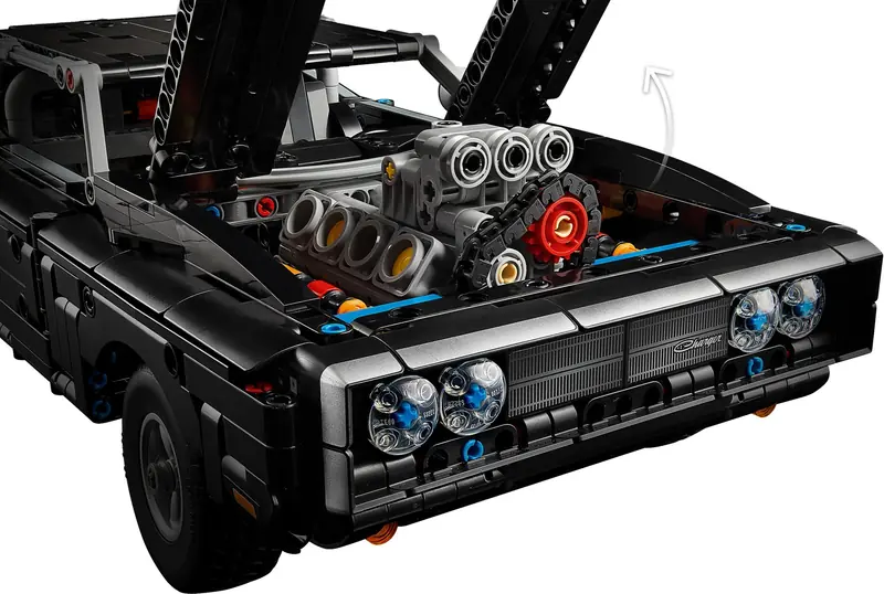 LEGO 42231 Samochód Fast and Furious Dodge Charger R/T zdjęcie 8
