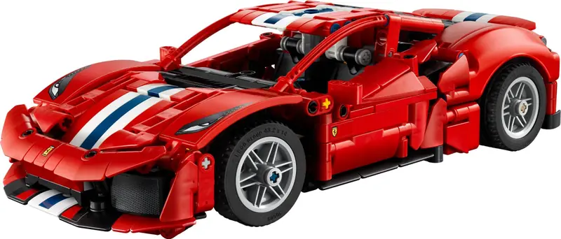 LEGO 42235 Samochód Ferrari 488 PISTA zdjęcie 5