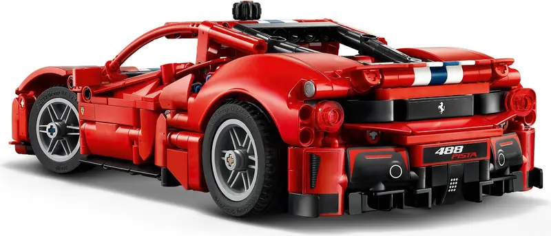 LEGO 42235 Samochód Ferrari 488 PISTA zdjęcie 7
