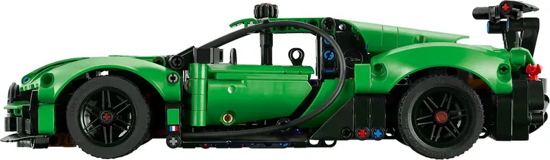 LEGO 42241 Zielony hipersamochód Bugatti Chiron Pur Sport zdjęcie 5
