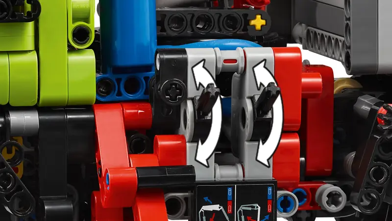LEGO 42242 Mercedes-Benz Unimog U 5023 z dźwigiem zdjęcie 15