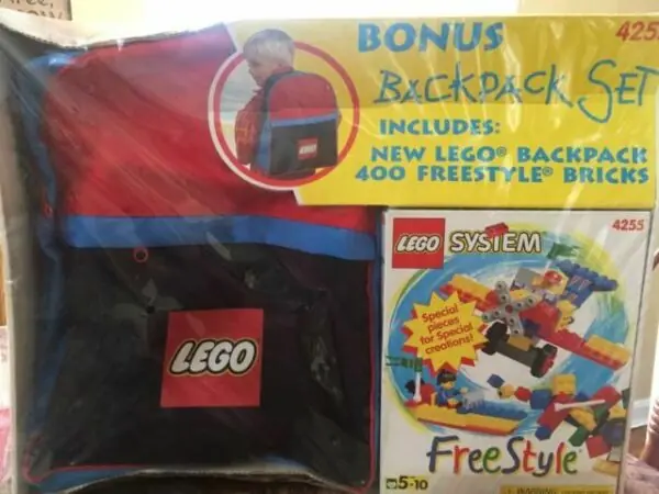 LEGO 4255 Bonus Backpack Set