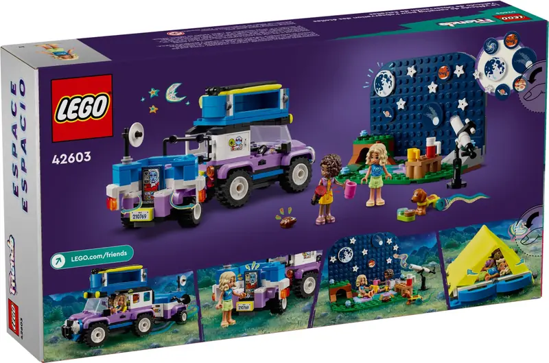 LEGO 42603 Kamper z mobilnym obserwatorium gwiazd zdjęcie 3