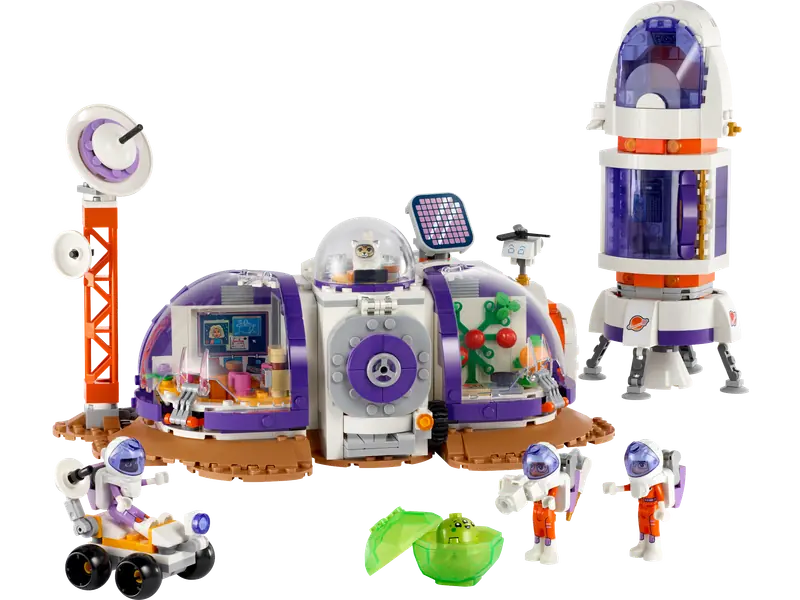 LEGO 42605 Stacja kosmiczna i rakieta