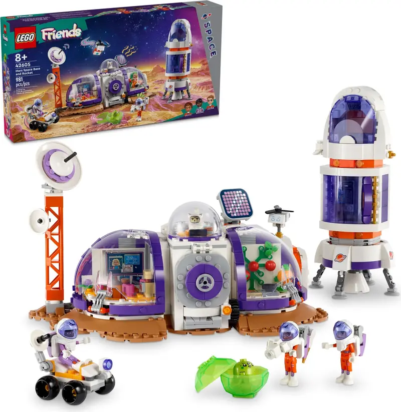 LEGO 42605 Stacja kosmiczna i rakieta zdjęcie 6