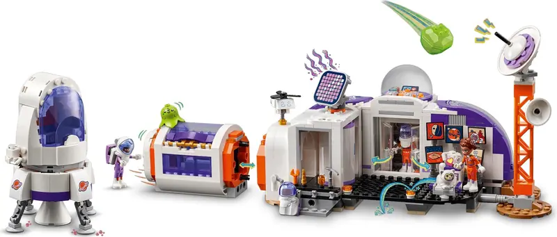 LEGO 42605 Stacja kosmiczna i rakieta zdjęcie 4