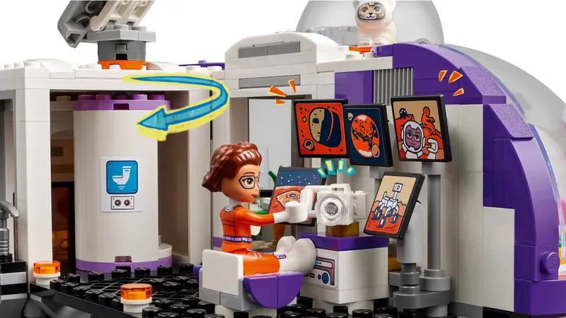 LEGO 42605 Stacja kosmiczna i rakieta zdjęcie 10