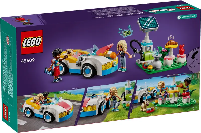 LEGO 42609 Samochód elektryczny i stacja ładująca zdjęcie 3