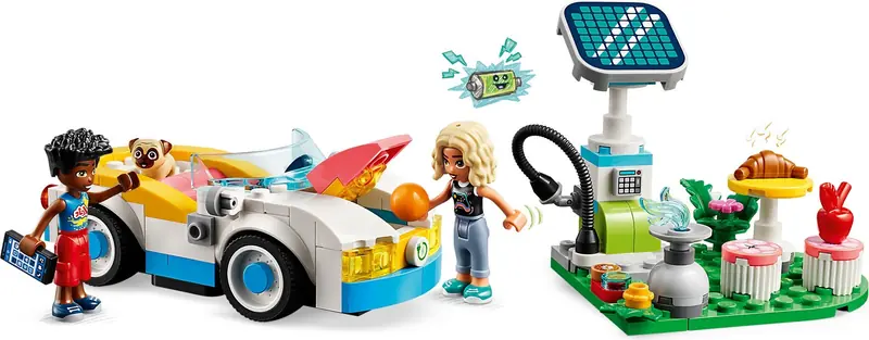 LEGO 42609 Samochód elektryczny i stacja ładująca zdjęcie 4