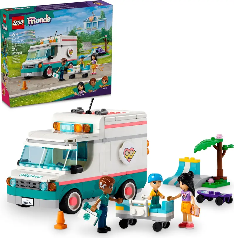 LEGO 42613 Karetka szpitala w Heartlake zdjęcie 2