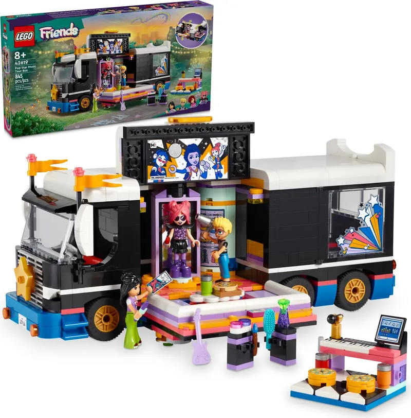 LEGO 42619 Autobus koncertowy gwiazdy popu zdjęcie 2