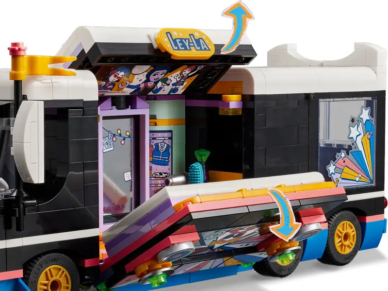 LEGO 42619 Autobus koncertowy gwiazdy popu zdjęcie 9