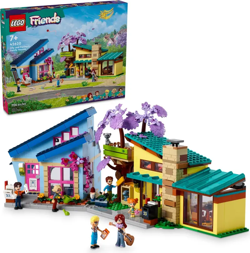 LEGO 42620 Dom rodzinny Olly’ego i Paisley zdjęcie 5