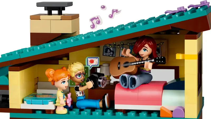 LEGO 42620 Dom rodzinny Olly’ego i Paisley zdjęcie 4