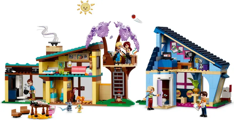 LEGO 42620 Dom rodzinny Olly’ego i Paisley zdjęcie 2