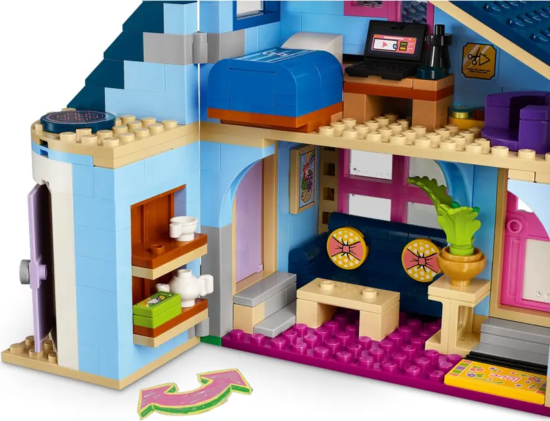 LEGO 42620 Dom rodzinny Olly’ego i Paisley zdjęcie 6