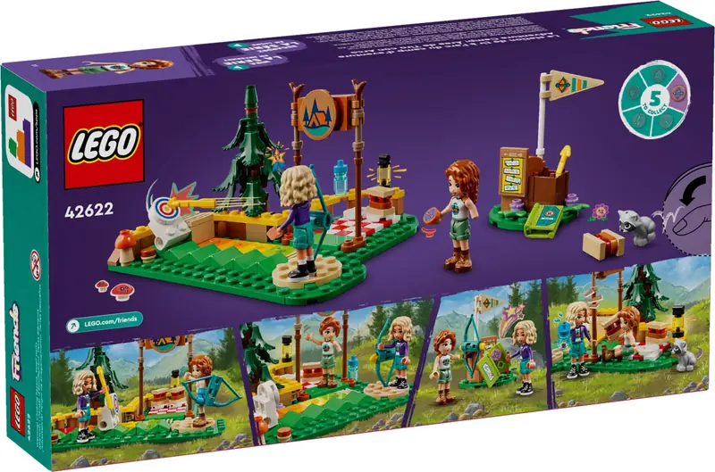LEGO 42622 Strzelnica na letnim obozie łuczniczym zdjęcie 6