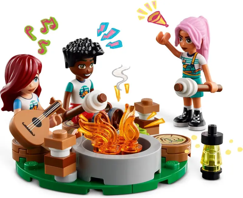 LEGO 42624 Przytulne domki na letnim obozie zdjęcie 4