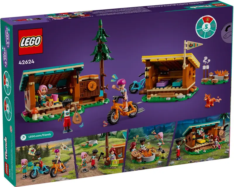 LEGO 42624 Przytulne domki na letnim obozie zdjęcie 6