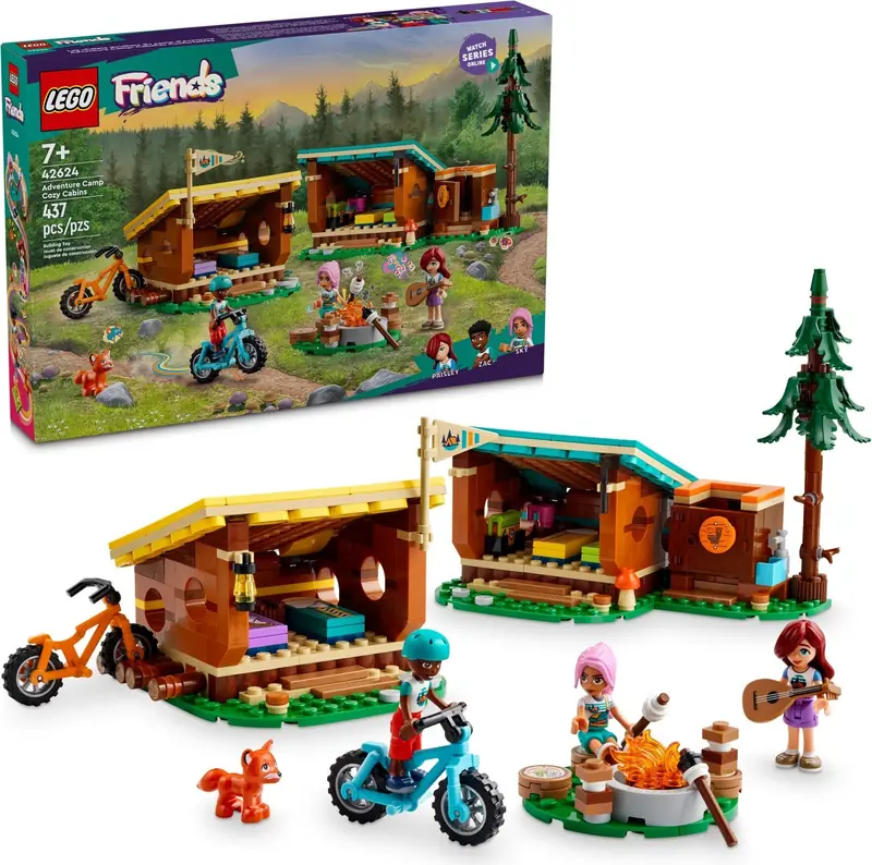 LEGO 42624 Przytulne domki na letnim obozie zdjęcie 7