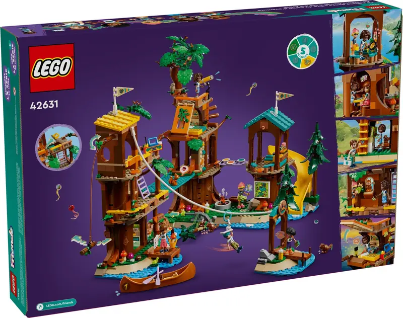 LEGO 42631 Domek na drzewie na obozie kempingowym zdjęcie 4