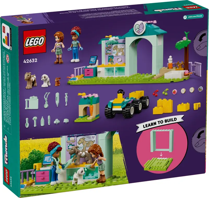 LEGO 42632 Lecznica dla zwierząt gospodarskich zdjęcie 2