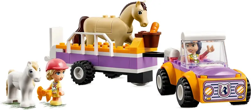 LEGO 42634 Przyczepka dla konia i kucyka zdjęcie 4