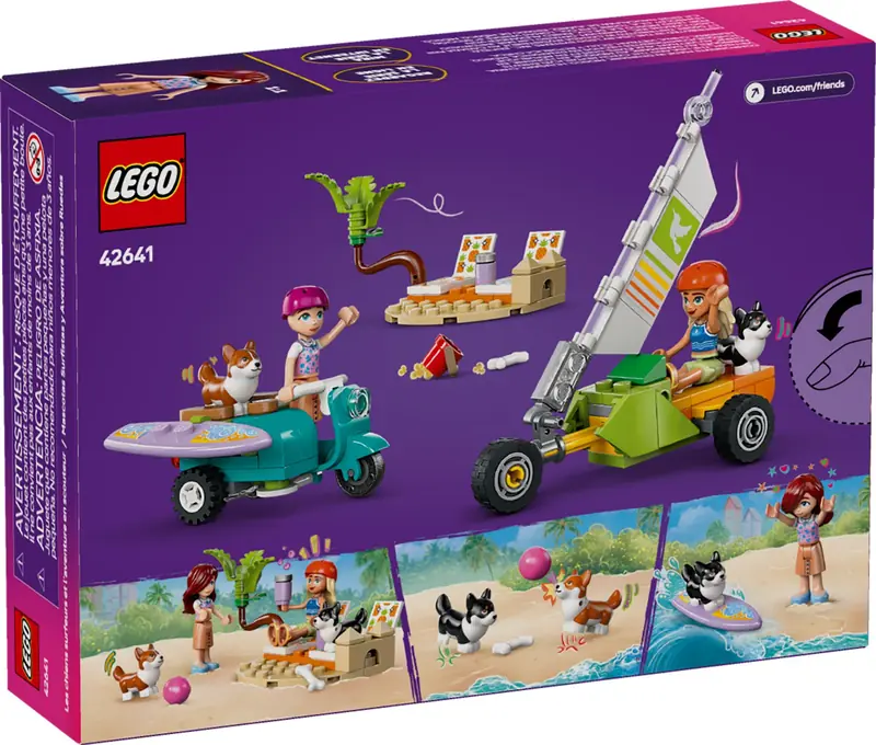 LEGO 42641 Przygoda z surfującymi psami i skuterem zdjęcie 2