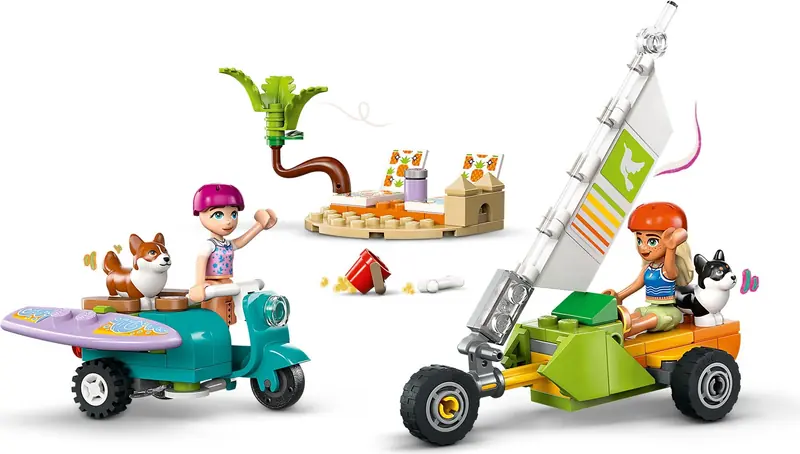 LEGO 42641 Przygoda z surfującymi psami i skuterem zdjęcie 5