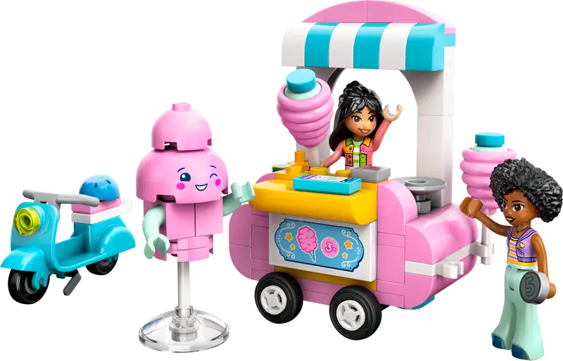 LEGO 42643 Stoisko z watą cukrową i skuter