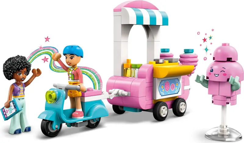 LEGO 42643 Stoisko z watą cukrową i skuter zdjęcie 4