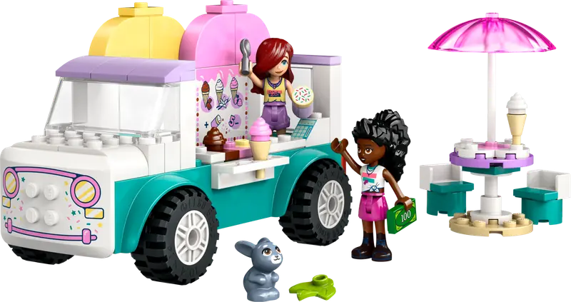 LEGO 42644 Furgonetka z lodami w mieście Heartlake