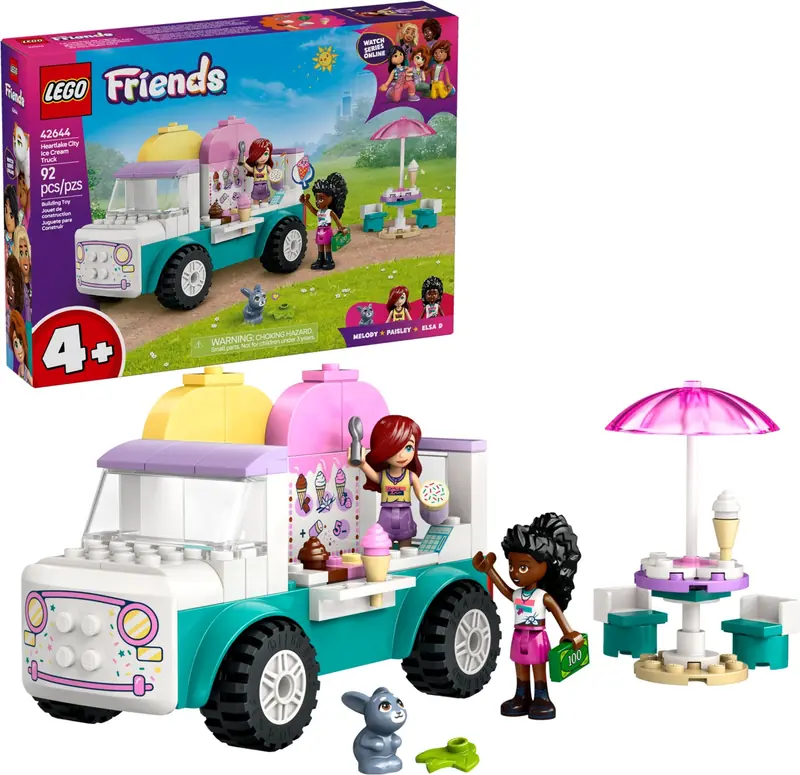 LEGO 42644 Furgonetka z lodami w mieście Heartlake zdjęcie 3