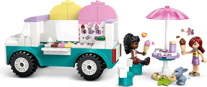 LEGO 42644 Furgonetka z lodami w mieście Heartlake zdjęcie 6