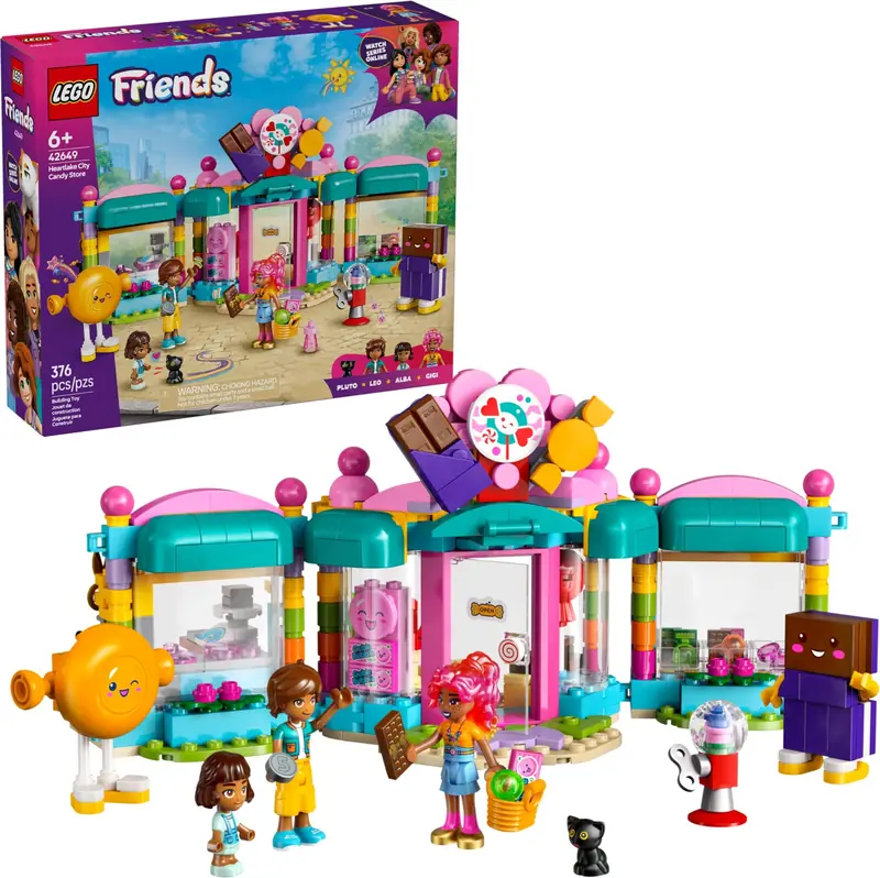 LEGO 42649 Sklep z cukierkami w Heartlake zdjęcie 6