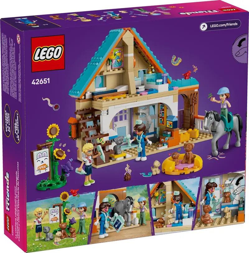 LEGO 42651 Koń i lecznica dla zwierząt zdjęcie 7