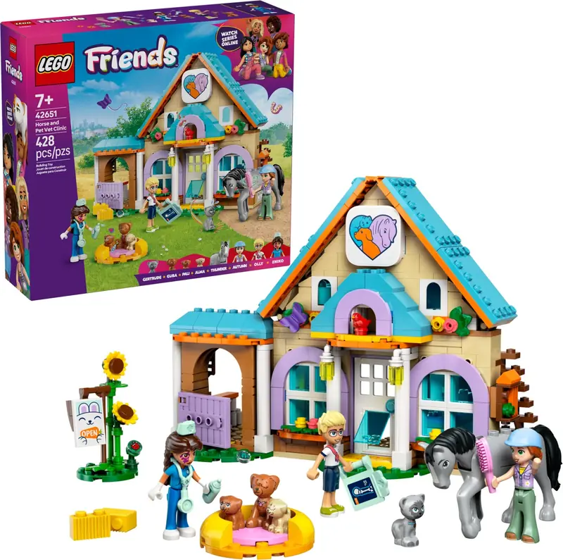 LEGO 42651 Koń i lecznica dla zwierząt zdjęcie 3